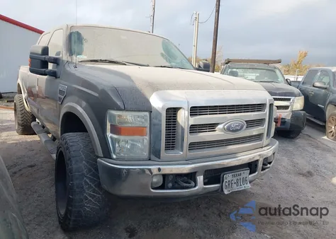 2008 Ford F-250 Lariat из США, поврежденный, VIN 1FTSW20R98EA11482